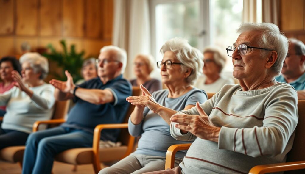 seated exercises seniors