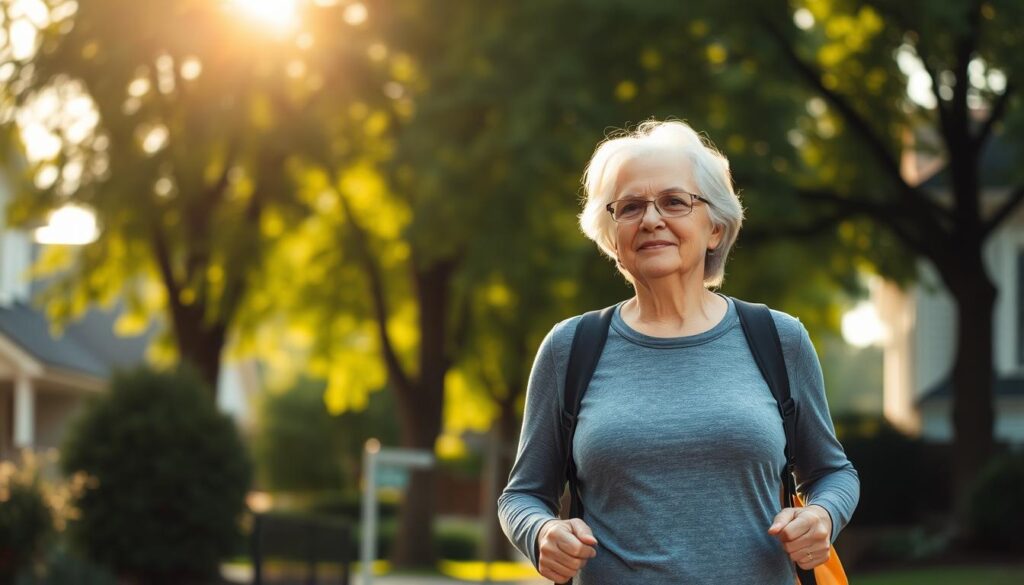 senior daily walking routine
