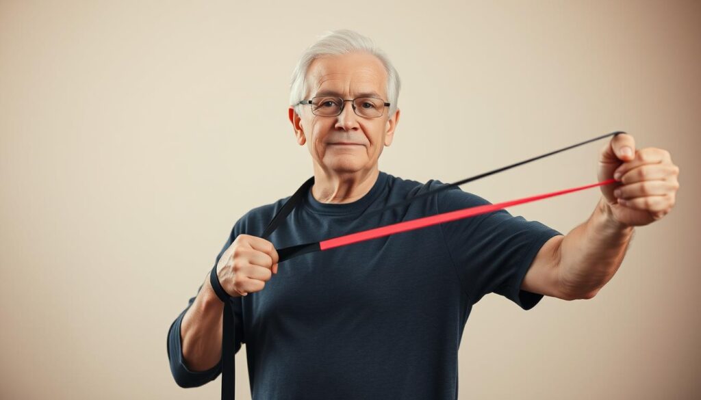 targeting muscle groups with resistance bands