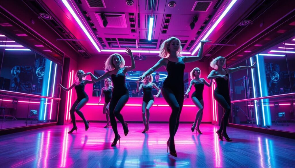 tech-savvy dance routines