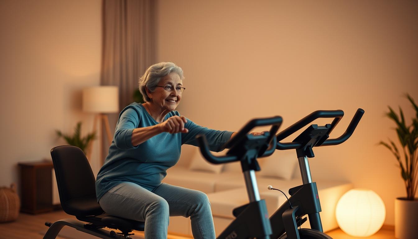 Recumbent Stationary Bike Exercises for Seniors