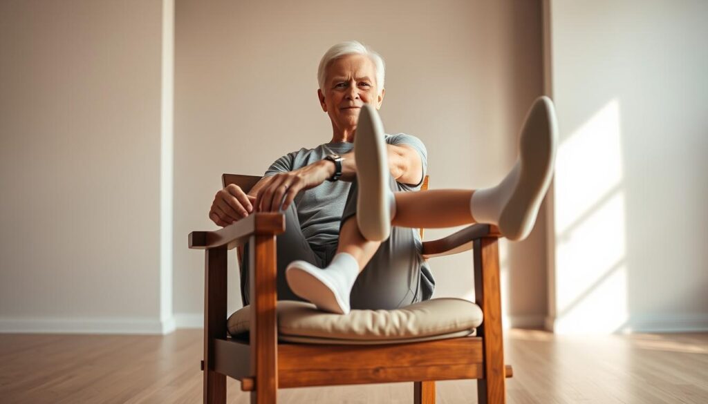chair hip exercises