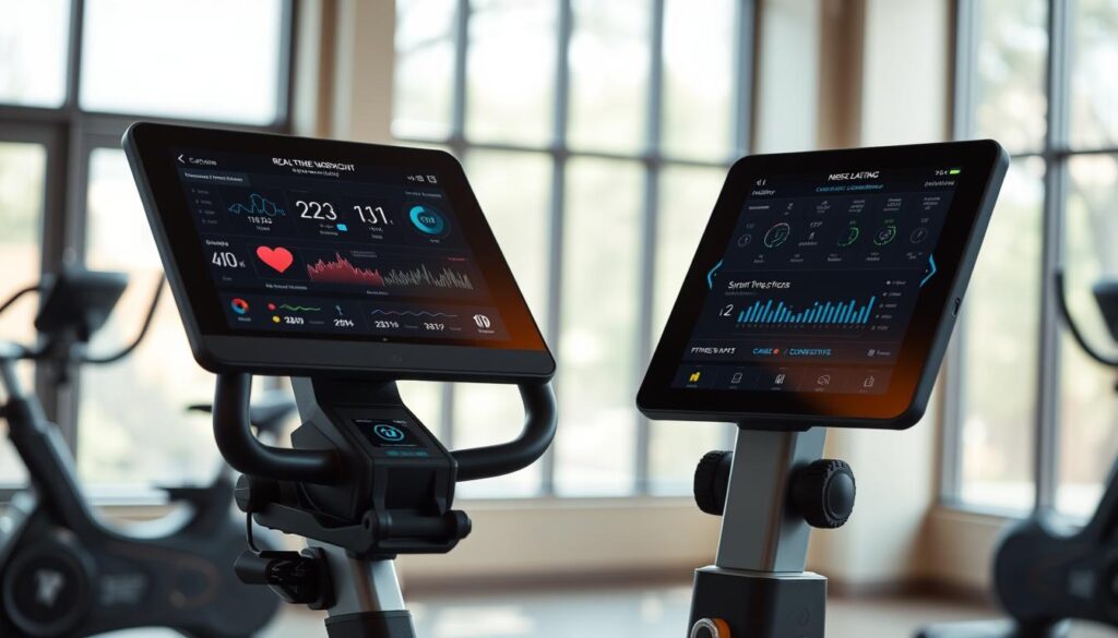 exercise bike connectivity features