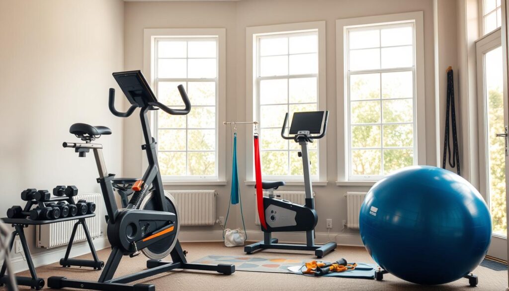 home exercise setups for bone density