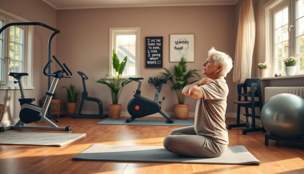 home gym maintenance for seniors
