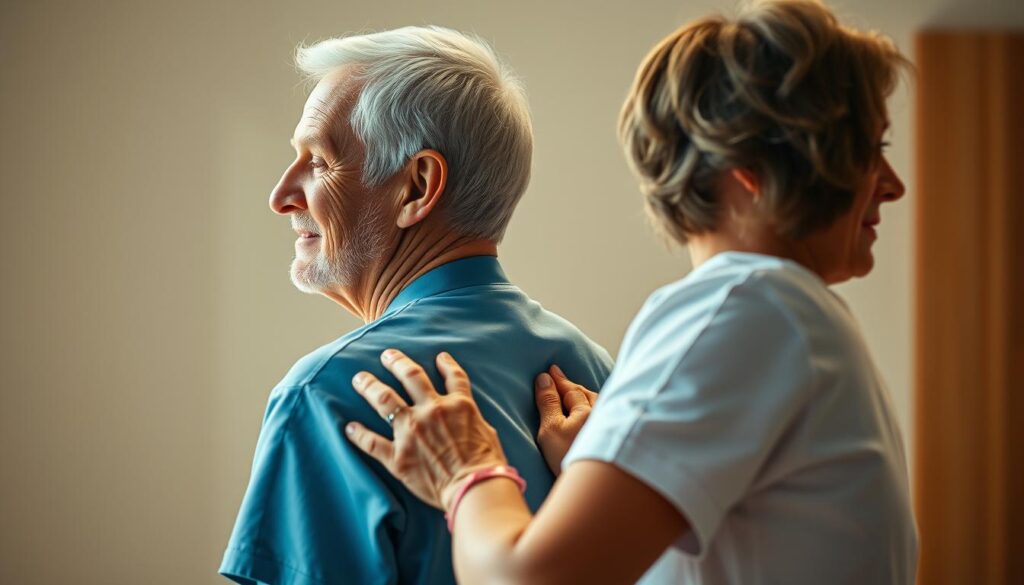 physical therapist scoliosis adjustments
