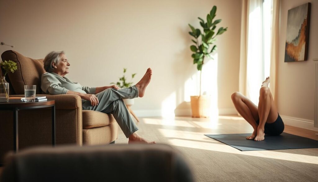 reducing knee discomfort exercises