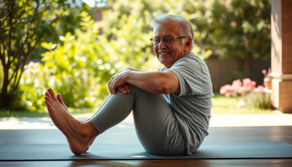 safe eccentric exercise for seniors
