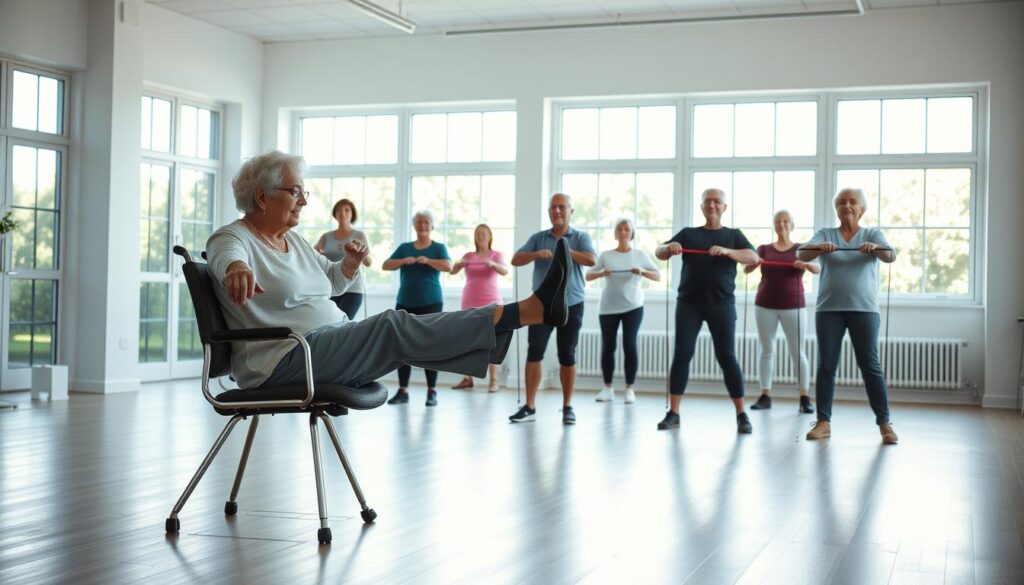 safe exercise adaptations for seniors