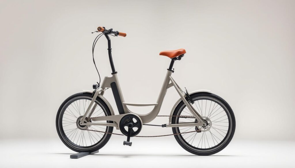 senior-friendly step-through bike design