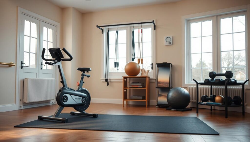 senior home gym safety features