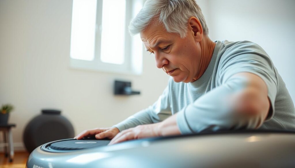 user testing vibration plate