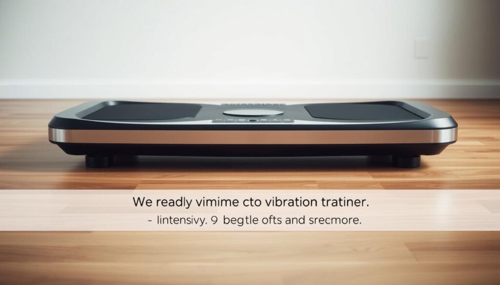 vibration plate intensity settings