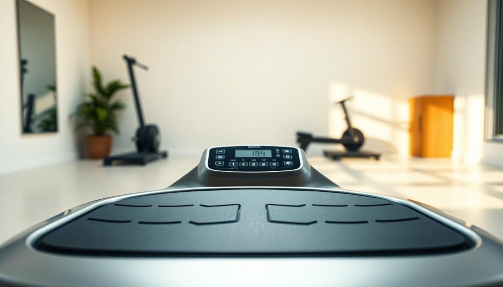 vibration plate setup