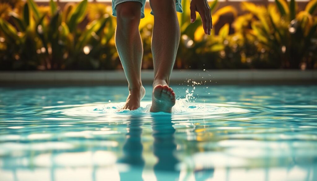 water walking techniques